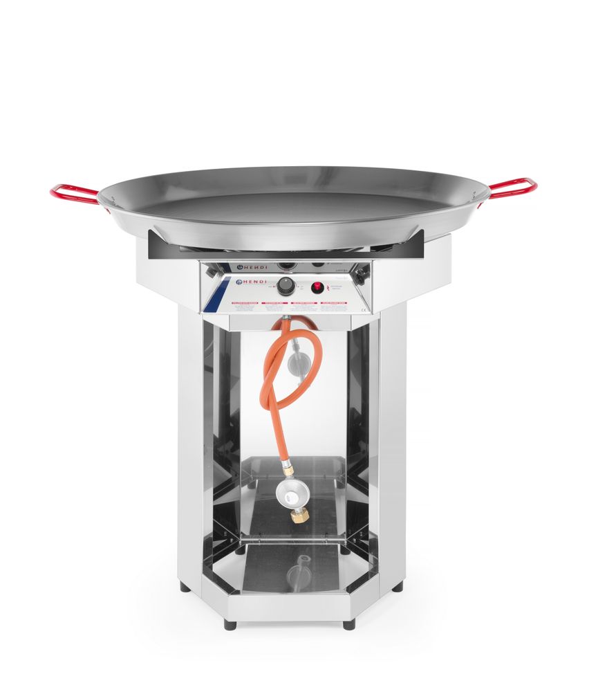 Gasbarbecue Fiesta 800, HENDI, 7kW, 800x800x(H)900mm