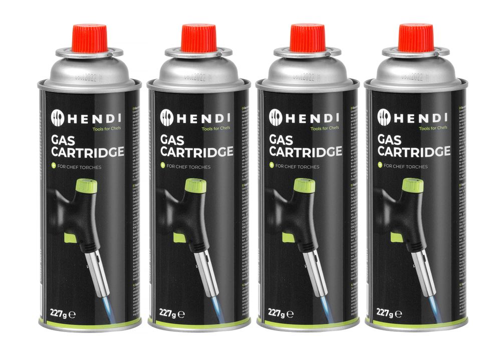 LPG gasbussen, HENDI, 4 st., ⌀68x(H)190mm