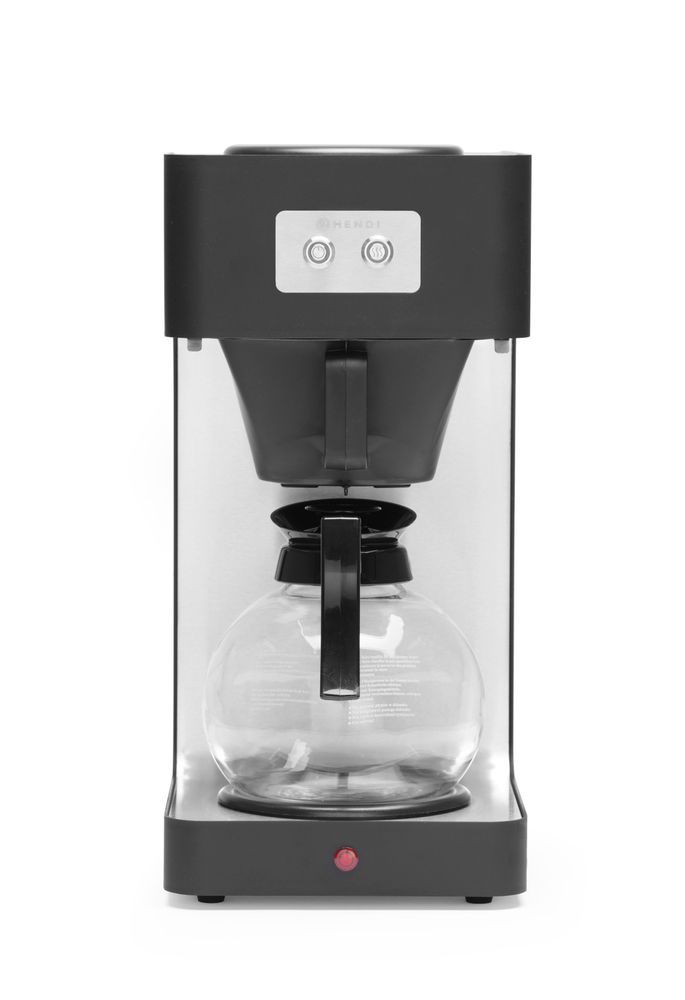 Koffiezetapparaat, HENDI, Profi Line, Zwart, 230V/1480W, 421x213x(H)423mm