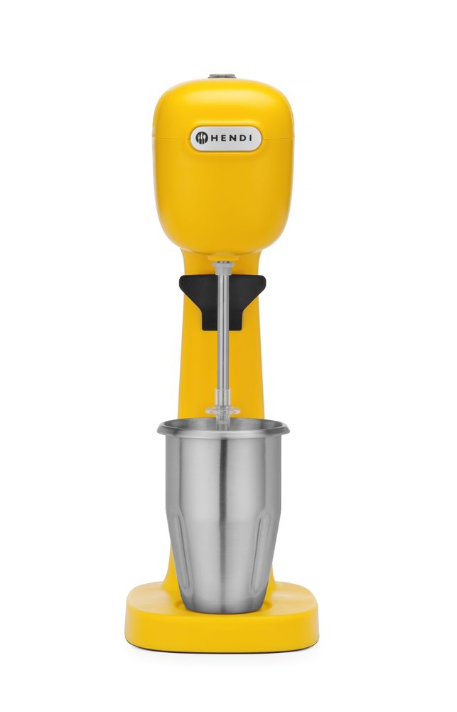 Milkshakemixer BPA-vrij - Design by Bronwasser, HENDI, Geel, 230V/400W, 170x210x(H)485mm