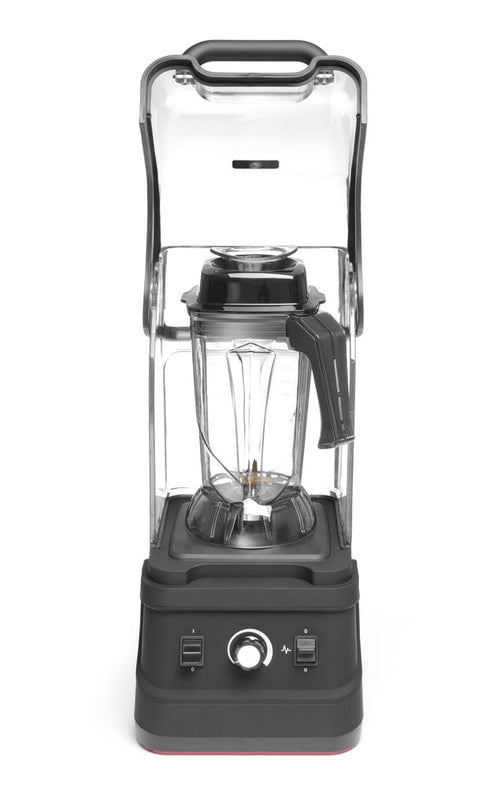 Bar Blender met geluiddempende kap en BPA-vrije kan, HENDI, 230V/1680W, 250x300x(H)540mm