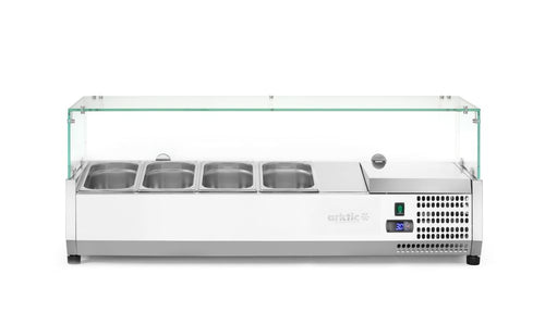 Opzetkoelvitrine GN 1/3, Arktic, 4x GN 1/3, GN 1/3, 24L, 230V/180W, 400x1208x(H)456mm