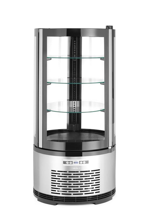 Gebaksvitrine rond , Arktic, 230V/210W, ⌀480x(H)1065mm