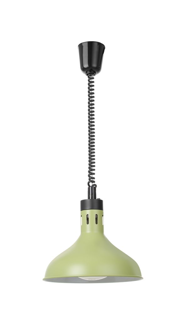 Warmtelamp verstelbaar, conisch/dome, HENDI, Groen, 230V/250W, ⌀295x(H)207mm