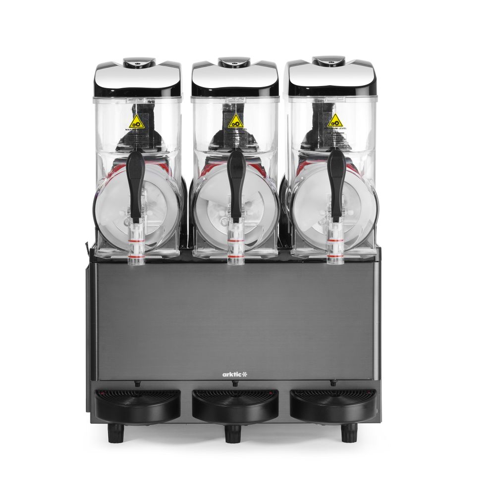 Slush machine, Arktic, Kitchen Line, Zwart, 230V/1080W, 507x615x(H)810mm
