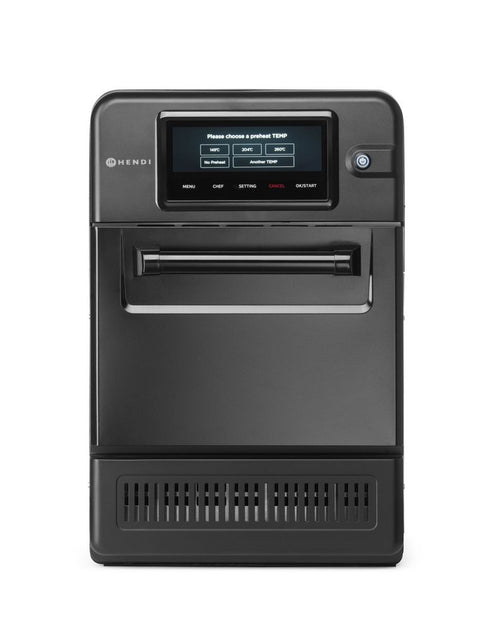 High-speed oven "CombiTurbo", HENDI, 18L, Zwart, 230V/3000W, 402x735x(H)608mm