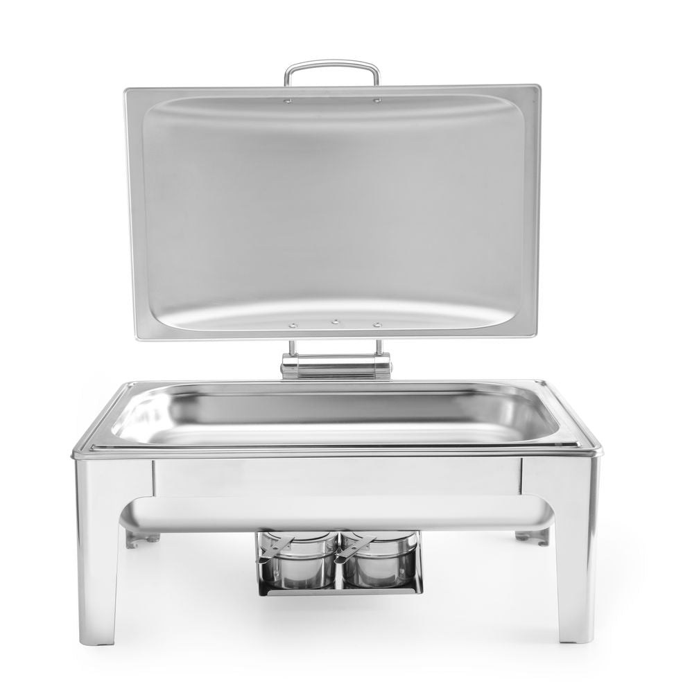 Chafing dish GN 1/1 satin finish, HENDI, Profi Line, 9L, 570x430x(H)290mm