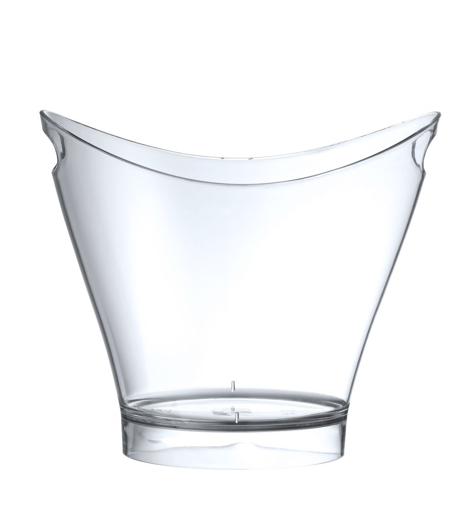 Wijn- en champagnekoeler, BarUp, 6L, Transparant, 300x240x(H)260mm
