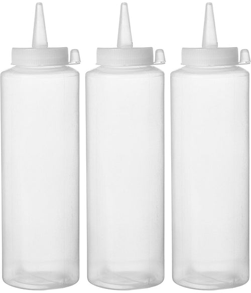 Dispenser flacon sets - 3 st., HENDI, 0,7L, Transparant, 3 st., ⌀70x(H)245mm