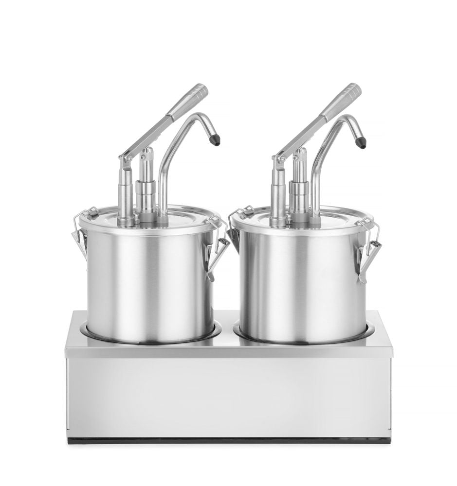 Sauspomp roestvast staal set 2 stuks, HENDI, 9L, 500x235x(H)360mm
