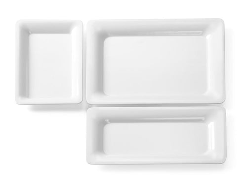 Gastronorm trays met slanke rand, HENDI, GN 1/2, 325x265x(H)20mm