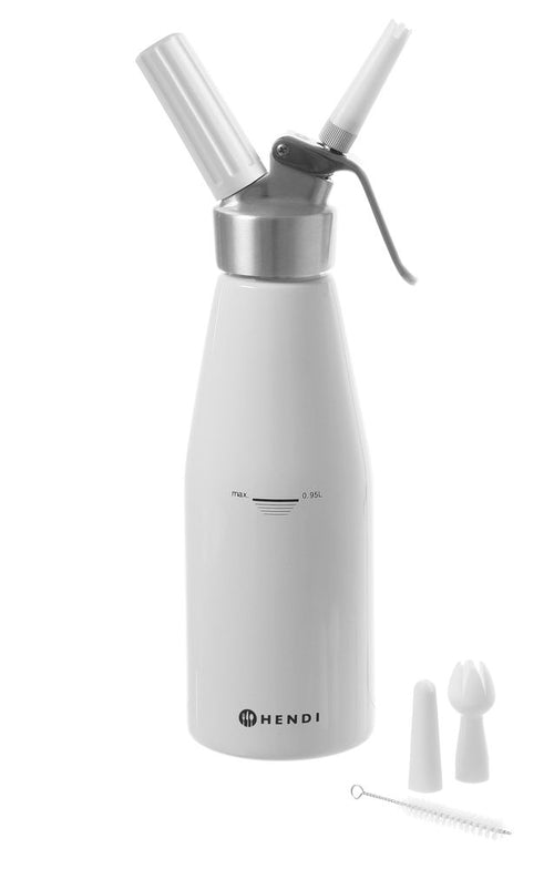 Slagroomapparaat, HENDI, Kitchen Line, 0,95L, ⌀95x(H)320mm