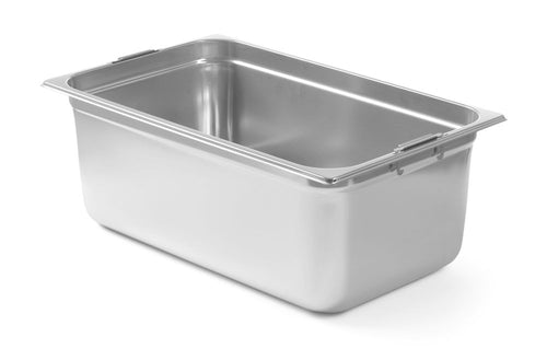 GN container met intrekbare handgrepen, HENDI, GN 1/1, 14L, 530x325x(H)100mm