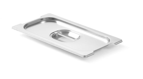 Deksel voor GN containers met handgreepuitsparing, HENDI, GN 1/3, 325x176mm