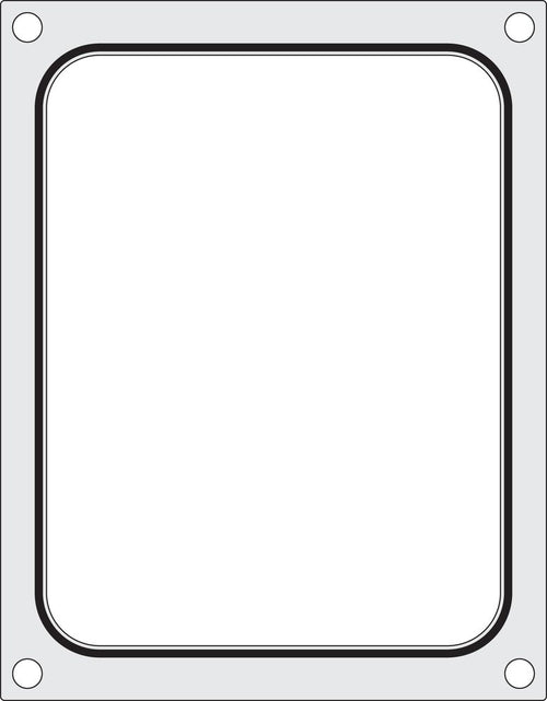 Traysealer matrix, HENDI, container 227x178 mm