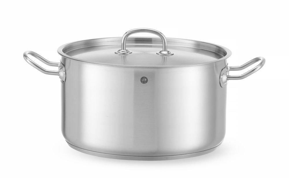 Kookpan middel - met deksel, HENDI, Kitchen Line, 9,5L, ⌀280x(H)155mm