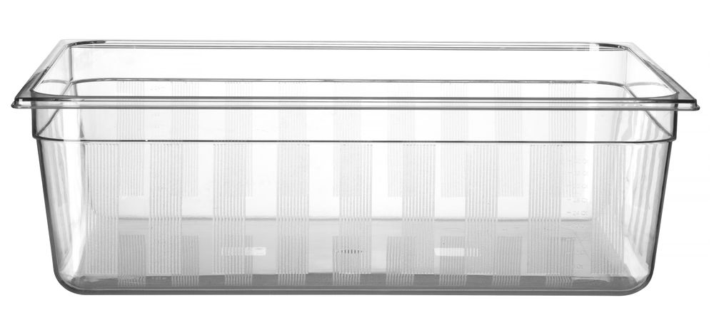 Container GN 2/1, HENDI, GN 2/1, 58L, Transparant, 650x530x(H)200mm
