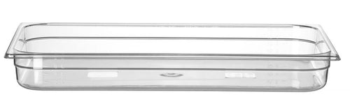 Container GN 1/1 polycarbonaat, HENDI, Profi Line, GN 1/1, 9L, Transparant, 530x325x(H)65mm