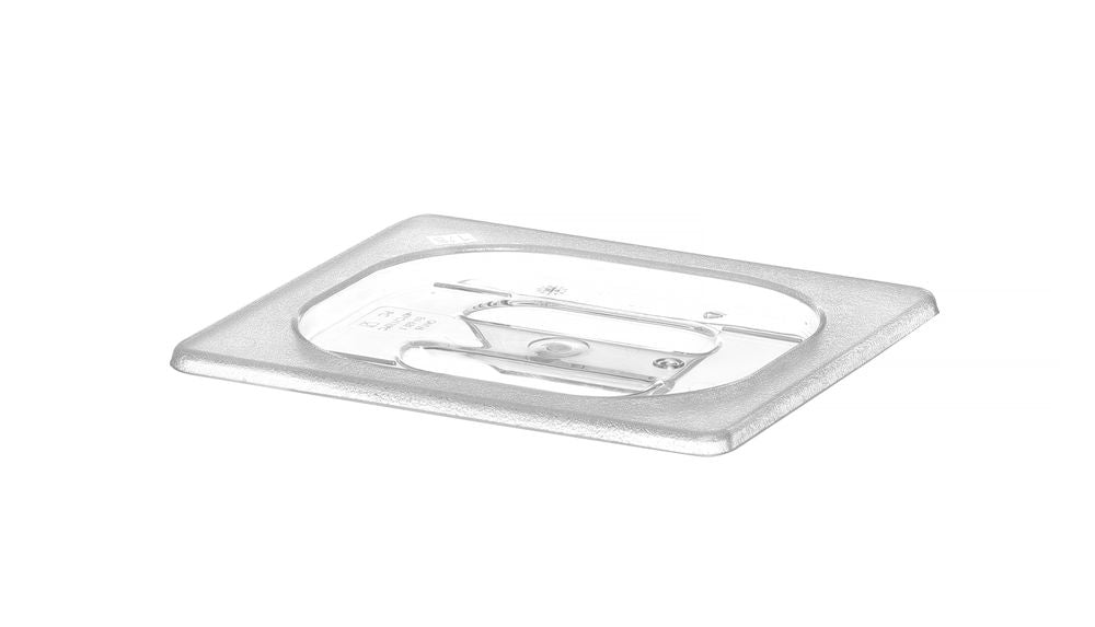 Deksel voor GN containers, HENDI, GN 1/6, Transparant, 176x162mm