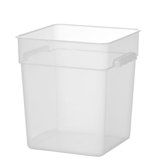Voedselcontainer met schaalverdeling, HENDI, 17,2L, 290x290x(H)320mm