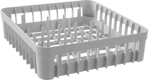 Vaatwaskorf voor glazen, HENDI, met 20 steun pinnen, 400x400x(H)110mm