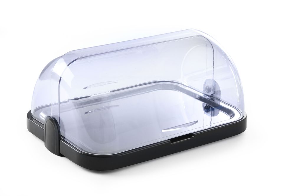 Koeldisplay met rolltop, enkel, HENDI, Donkergrijs, 440x320x(H)205mm, Rechthoekig