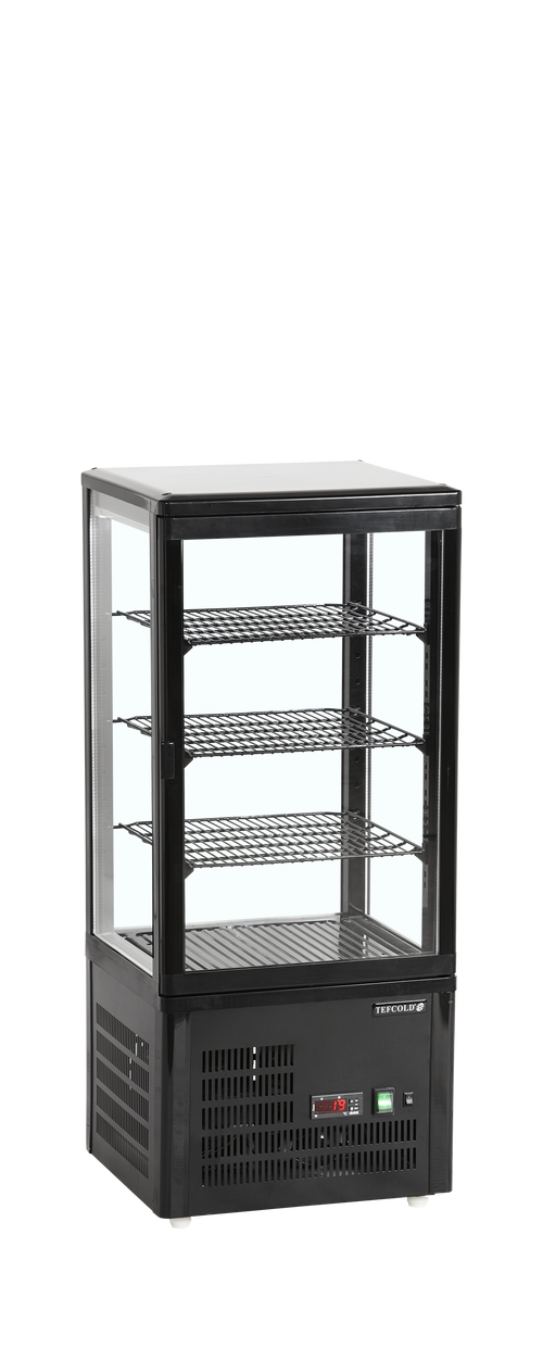 Koelvitrine - countertop UPD80-BLACK