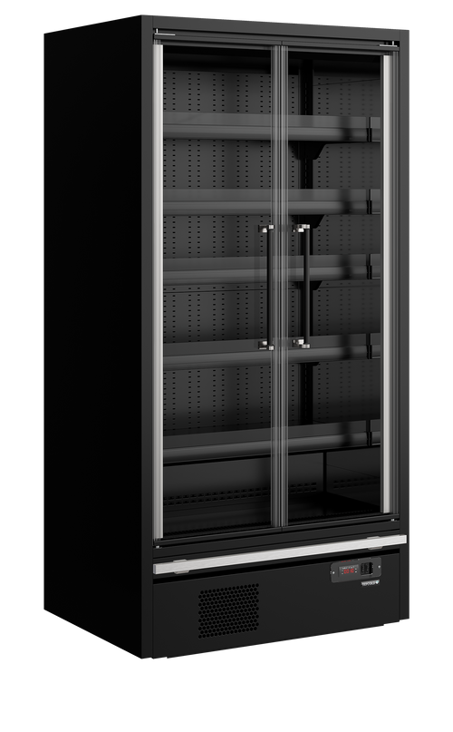 Multideckkoeler, supermarkt Galaxy+ GP10FGD Black