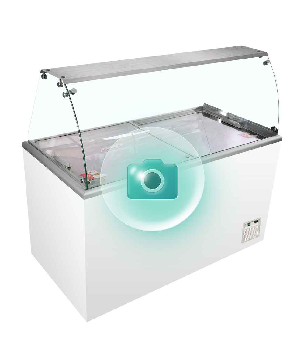 Vriezer voor schepijs IDA400-W1+