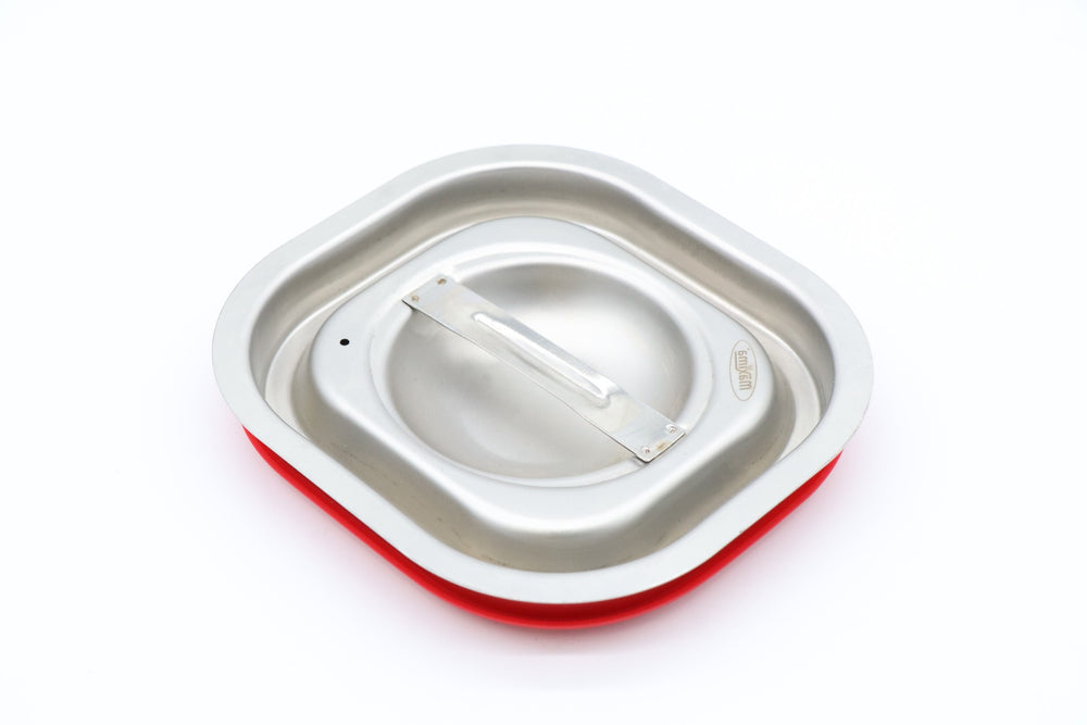 Gastronorm Deksel - 1/6 GN - RVS - Luchtdicht Rubber
