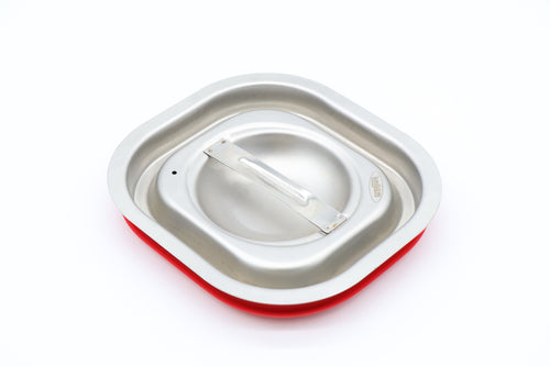 Gastronorm Deksel - 1/6 GN - RVS - Luchtdicht Rubber