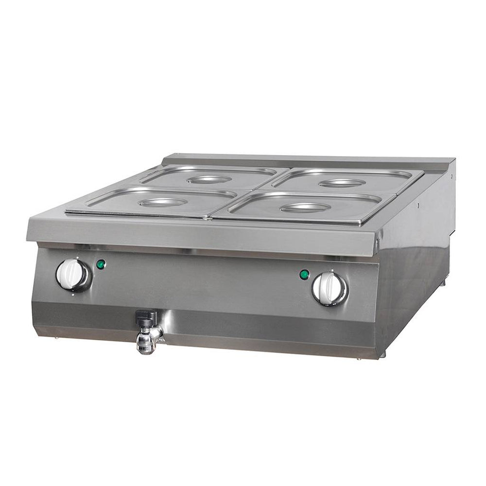 Heavy Duty Bain Marie - Dubbel - 70 cm Diep - Elektrisch