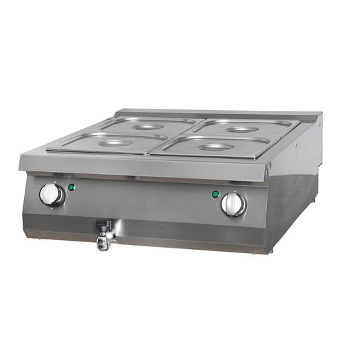 Heavy Duty Bain Marie - Dubbel - 70 cm Diep - Elektrisch