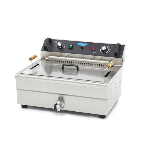 Frituurpan - 20 L - 1 Mand - met Tapkraan