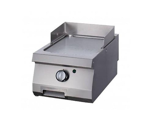 Heavy Duty Grillplaat - Glad Chroom - Enkel - 70 cm Diep - Gas