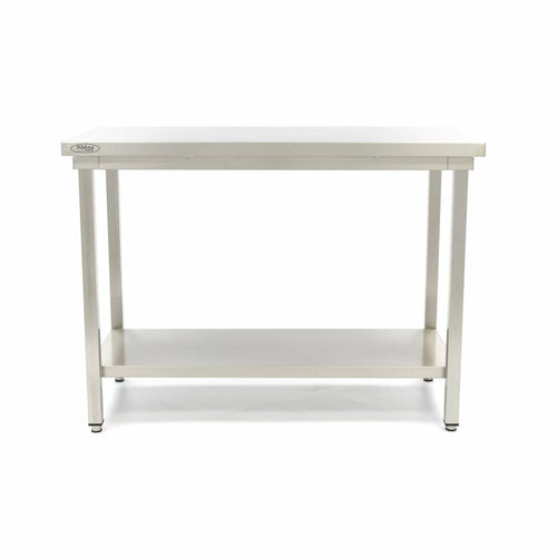 Werktafel rvs - 120 x 70 cm - Verstelbare Hoogte