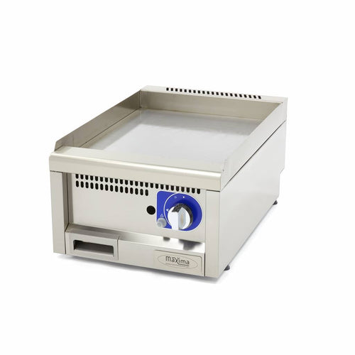 Horeca Grillplaat - Glad - Enkel - 60 cm Diep - Gas