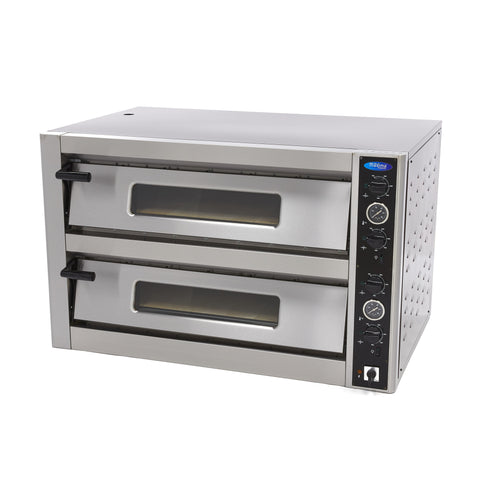 Pizza Oven - 12 Pizza's Ø 30 cm - 2 Kamers