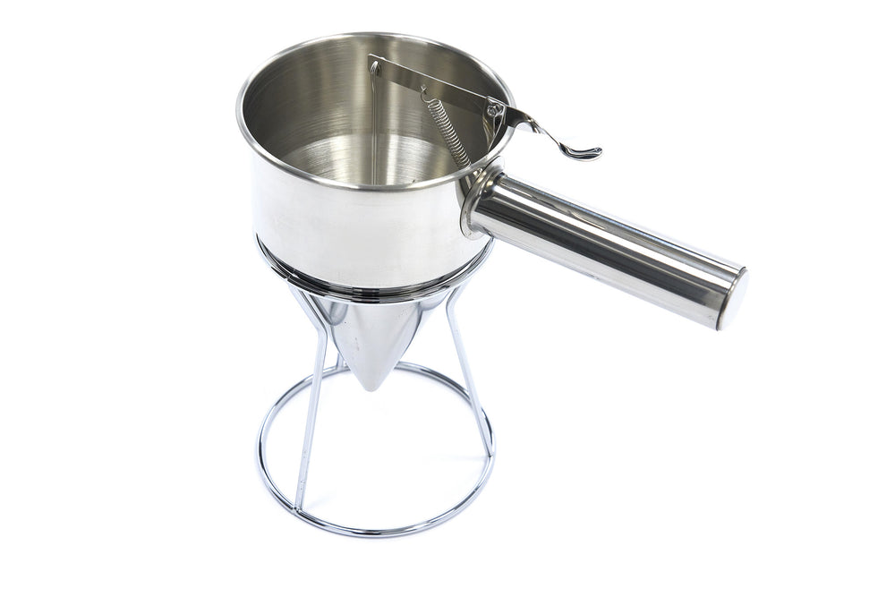 Beslagdispenser - 1,3 L - RVS - incl. Doseerknop