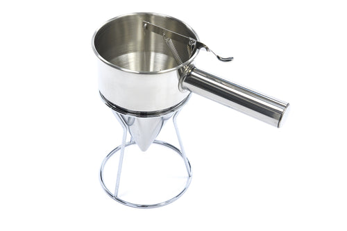 Beslagdispenser - 1,3 L - RVS - incl. Doseerknop