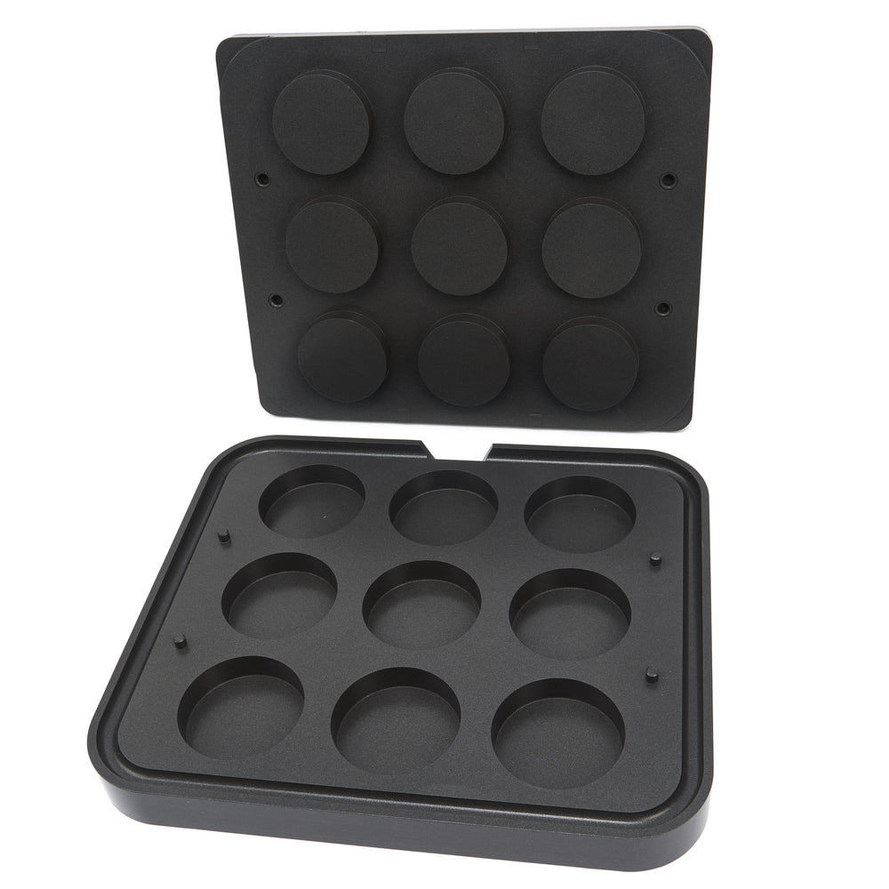 Tartelette Vorm - Cilinder - 80 mm - 9 stuks