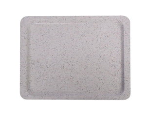 Polyester dienblad voor zelfbedieningsrestaurants, AmerBox, GN 1/2, graniet, 325x265mm