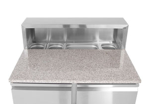 Pizzawerkbank met 2 deuren 300L, Arktic, 169L, 230V/310W, 700x900x(H)1082mm