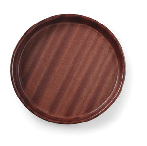 Dienblad woodform, AmerBox, Mahonie, ⌀320x(H)35mm