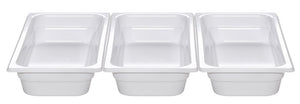 Melamine bakken, HENDI, Enkel container, GN 1/6, 176x162x(H)100mm