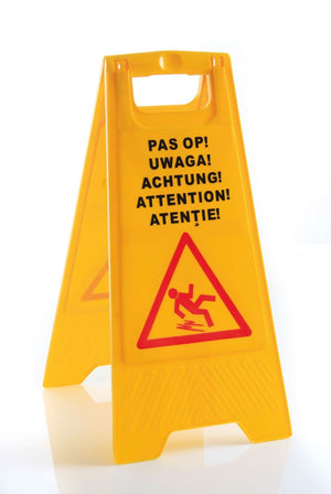 Natte vloer bord, HENDI, 300x460x(H)615mm