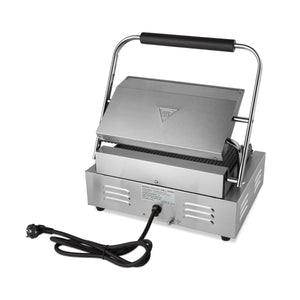 Contactgrill - Gegroefd - Enkele Grillplaat - 33,5 cm