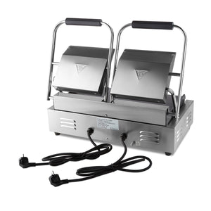 Contactgrill - Glad - Dubbele Grillplaat - 2 x 22 cm