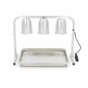 Warmtebrug - 3 Lampen - incl. Lampen en 1x 2/1 GN Bak