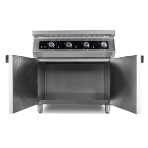 Inductie Kookplaat 700 - 4 Branders - 17000W - met Onderstel